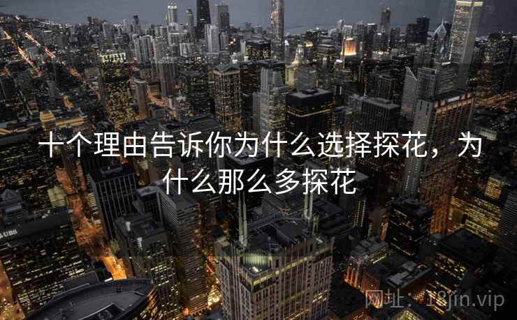 十个理由告诉你为什么选择探花，为什么那么多探花