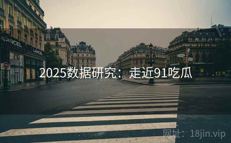 2025数据研究：走近91吃瓜