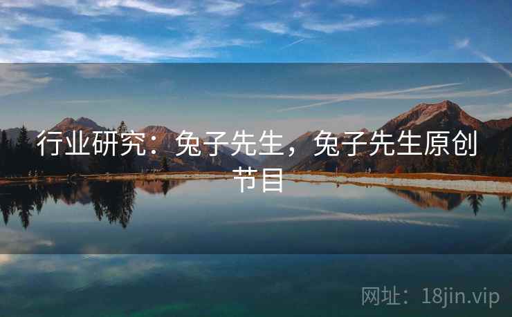 行业研究：兔子先生，兔子先生原创节目
