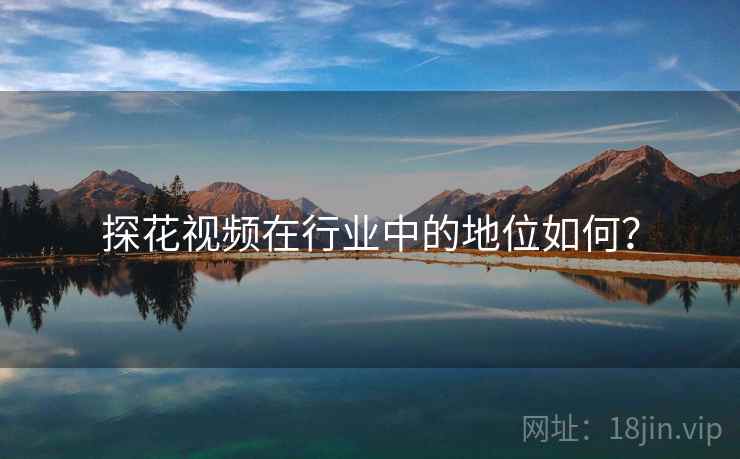 探花视频在行业中的地位如何？