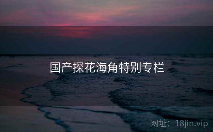 国产探花海角特别专栏