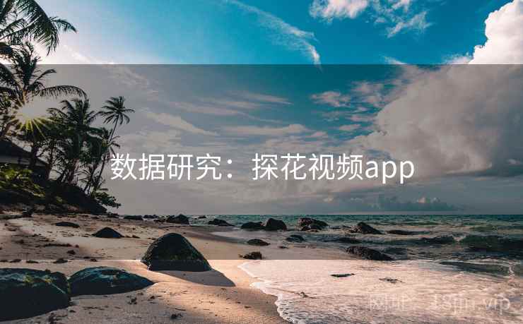 数据研究：探花视频app